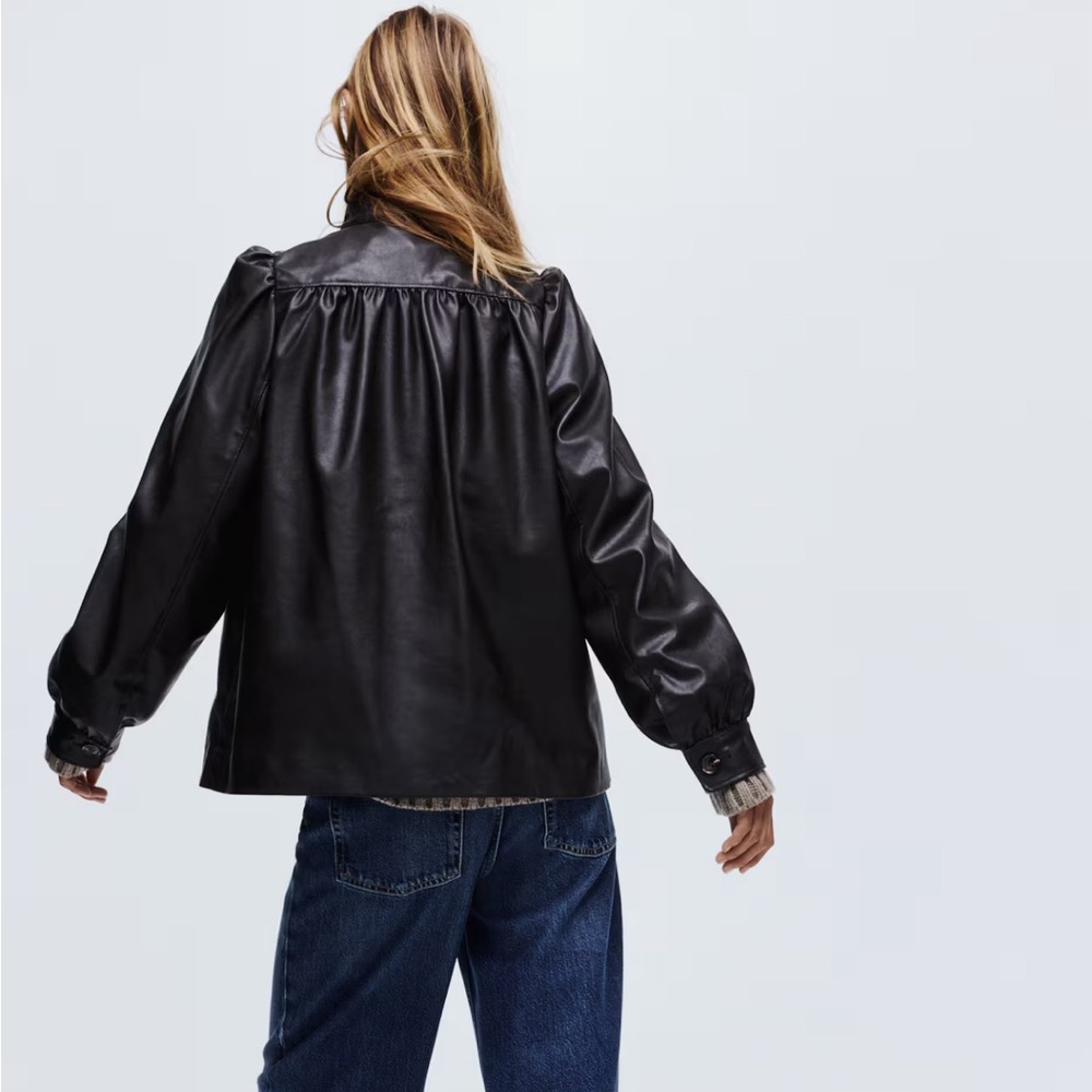 Viral H&M Faux Leather Jacket - Picture 11 of 13